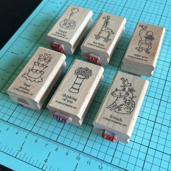 Bundle lot of rubber stamps for art crafts - Picture 9 of 15